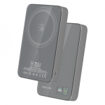 Blavec Power Bank 10000mAh BJ-04 Slim 13,5mm - Type C - 22,5W magnetiline Magsafe 3 in 1 (PBBJ04-MC10G) halli v&auml;rv.