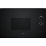 Siemens iQ300 BF520LMA1 mikrolaineahi Must Eraldiseisev mikrolaineahi Sisseehitatud 20 l 800 W