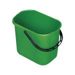 Dėklas Dėklas Filmop Plastikinis kibiras PLUTO, 12 l, roheline v&auml;rv.