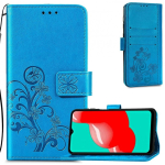 Reach Dėklas Flower Book Samsung A566 A56 5G sinine