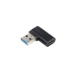 &bdquo;PremiumCord&ldquo; &bdquo;PremiumCord&ldquo; 90&deg; k&otilde;ver USB-C pesa kuni A t&uuml;&uuml;pi USB3.0 pistik