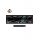 Keychron Q6 Ultra 8K klaviatuur Universaalne USB + RF Wireless + Bluetooth Must
