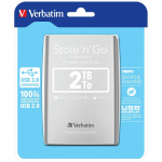 Verbatim Store 'n' Go v&auml;line k&otilde;vaketas 2,05 TB 5400 RPM Micro-USB B 3.2 Gen 1 (3.1 Gen 1) H&otilde;be