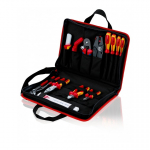 Knipex 00 21 11 t&ouml;&ouml;riistakott ja -karp Must, Punane Pol&uuml;ester