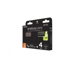 Rechargeable Rechargeable batteries Panasonic ENELOOP Pro BK-3HCDEC4BE, 2500 mAh, 500 (4xAA) in a box