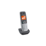Gigaset E560HX Analoog-/DECT telefon Helistaja ID Must