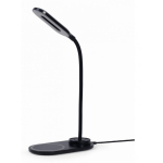 Gembird TA-WPC10-LED-01 mobiilseadme laadija Nutitelefon Must DC (alalisvool) Traadita laadimine Hoonesisene
