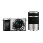 Sony A6400 + 16-50mm OSS + 55-210mm OSS (Silver) | (ILCE-6400Y/S) | (&alpha;6400) | (Alpha 6400)