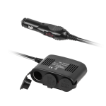 Inne LP X3 Cigarette Lighter Socket Splitter with Main Cigarette Lighter Socket