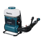 Cordless Cordless blower with liquid supply MAKITA 40V MAX XGT
