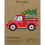 BOBKOV BOBKOV DENIS FOP, reg. No. 2893417695 Red pickup truck FNNGI-023