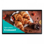 Samsung QB24C Digital signage lameekraan 61 cm (24") LED WiFi 250 cd/m&sup2; Full HD Must Sisseehitatud protsessor Tizen 16/7