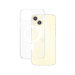 PanzerGlass CARE by &reg; Flagship Case Transparent Urban Combat w. White MagSafe iPhone 15 Plus mobile phone case