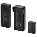 Orno LEKIO, set domofonowy jednorodzinny, bezsłuchawkowy, wireless, black