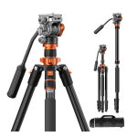 Kampf Kampf K&F Concept K234A7 video tripod with FH-03 head