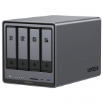 Ugreen NASync DXP4800 Plus NAS Lauaarvuti Intel&reg; Pentium&reg; Gold 8505 8 GB DDR5 0 TB UGOS Pro