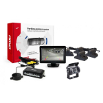 Amio Parking Sensor Kit TFT01 4.3 Inch With Camera HD-501-IR 4 Sensors Black Truck