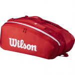 Wilson Super Tour 15-pack racket bag, red