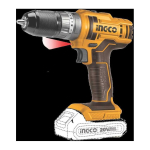 Ingco CIDLI201452E cordless drilling screwdriver with impact driver incl. 2pcs battery and charger