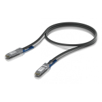Ubiquiti UACC-DAC-QSFP28-0.5M InfiniBand ja kiudoptilised kaablid 0,5 m Must