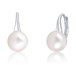 Jwl Jwl Luxury Pearls Beautiful silver earrings with real pearl JL0643