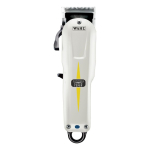 Wahl Cordless Super Taper Must, Valge Liitiumioon (Li-Ion)