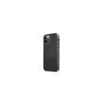 Apple Apple iPhone 12/12 Pro 6.1' Signature Leather Embossed Logo Hard Case Black