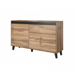 Cama Cama Meble chest of drawers NORD (color: Votan oak/anthracite)