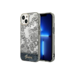Case Case Guess GUHCP14MHGPLHG iPhone 14 Plus 6.7 inch Gray / Gray Hard Case Porcelain Collection