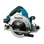 Makita DHS783ZU Cordless circular saw, 2x18V, 62.5 mm, &oslash;190x30mm, AWS, Without batteries and charger!