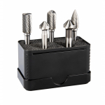in in a set of 5 pcs.: 3 mandrels for metal: ZYA-S, WRC, SPG and 2 countersinks HSS Cobalt Alpen [0776000002100]