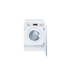 Bosch Serie 6 WKD28543 pesumasin-kuivati Sisseehitatud Eest t&auml;idetav Valge E