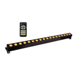 LIGHT4ME LIGHT4ME PIXEL BAR 18 RGBW IR LED riba + pult