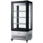 Refrigerator Refrigerator Arktic Refrigerated confectionery showcase on wheels, 3 LED shelves, 550L
