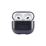 Audi Leather Big Logo AirPods 3 cover czarny|black AU-AP3-GT|D3-