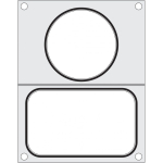 Hendi 805657 riivi tarvikud Alumiinium 1 tk