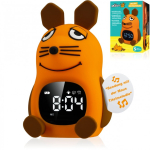 DieMaus children's alarm clock with night light
