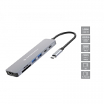 Conceptronic DONN28G Juhtmega &uuml;hendatud USB 3.2 Gen 1 (3.1 Gen 1) Type-C Hall