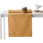 AmeliaHome Tablecloth AH EMPIRE HMD GOLD 40X180