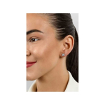 Brilio Brilio Silver Brilio Silver Dazzling gold-plated earrings with clear zircons EA613Y