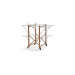LISANDUVAD LISANDUVAD KUIVATUSRESTID - 132 x 105 cm, Pruun