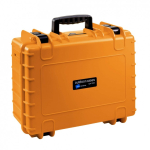 B&W Outdoor Case Type 6000 orange incl. divider system
