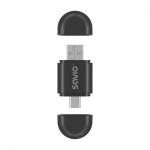 Savio TR-17 juhtmeta helisaatja USB 10 m Must
