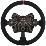 Asetek SimSports rooliratta, kaarjas, 340 mm - must, seemisnahk