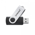 Intenso USB 256GB OFFICE LINE 3.2 Gen1 Silver-Black USB-v&auml;lkm&auml;lu USB t&uuml;&uuml;p A 3.2 Gen 1 (3.1 Gen 1) Must, H&otilde;be