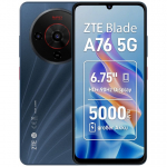 ZTE Blade A76 5G 17,1 cm (6.75") Kaksik-SIM USB t&uuml;&uuml;p-C 6 GB 128 GB 5000 mAh Must