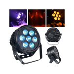 LIGHT4ME BLACK PAR 7x10W RGBWA LED V&otilde;imas Kerge
