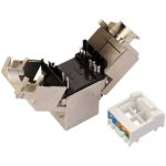 Solarix MULTIPACK 24 tk &ndash; 10G Keystone CAT6A STP isek&auml;&auml;nduv SXKJ-10G-STP-BK-SA