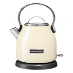 KitchenAid 5KEK1222EAC elektrikann 1,25 l 2200 W Must, Kreemikas, Roostevaba teras
