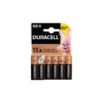 DURACELL AA patareid, LR6, 6 tk